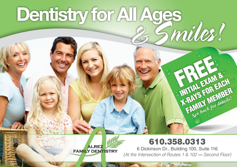 Good dental postcard offer example