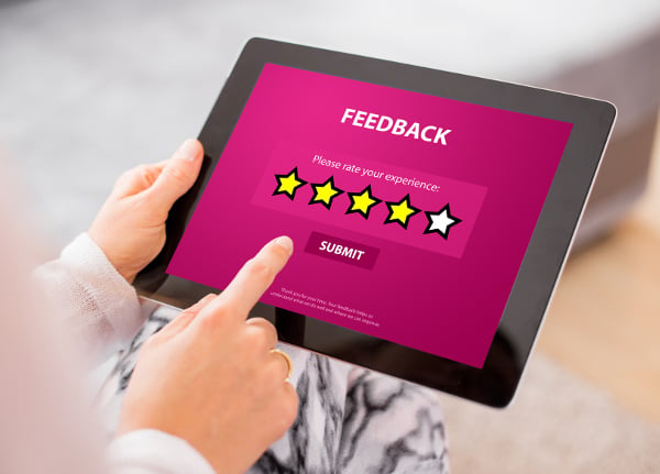 customer rating 5 stars
