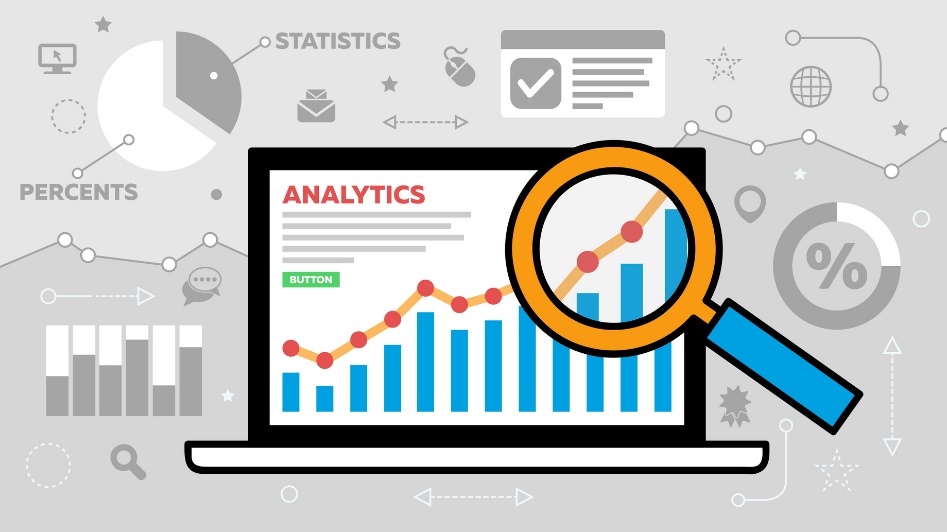 illustration of analytics