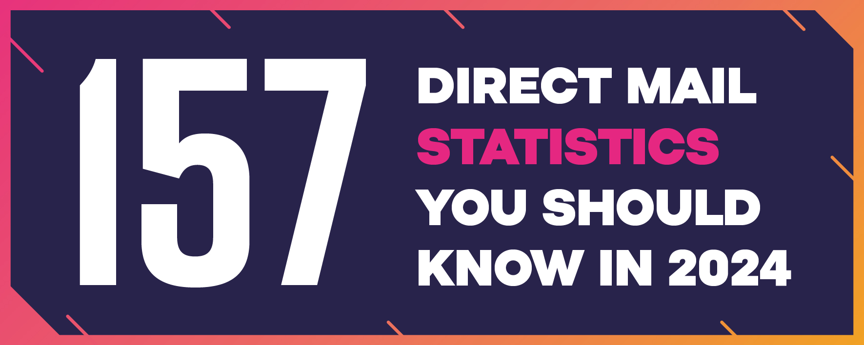 157 Direct Mail Statistics You Should Know in 2024