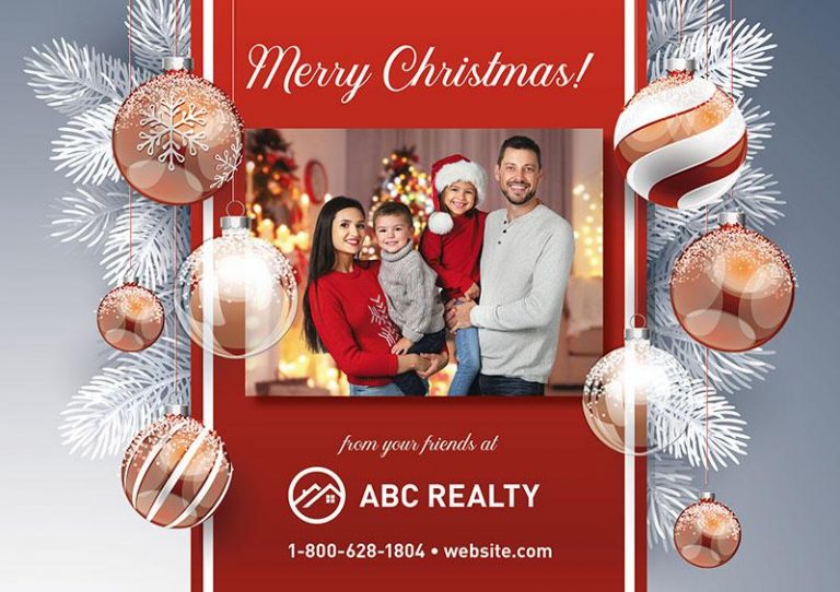6 Real Estate Holiday Postcards For Your Marketing