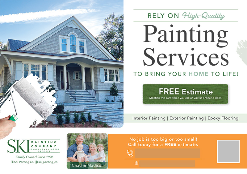 custom postcard design example