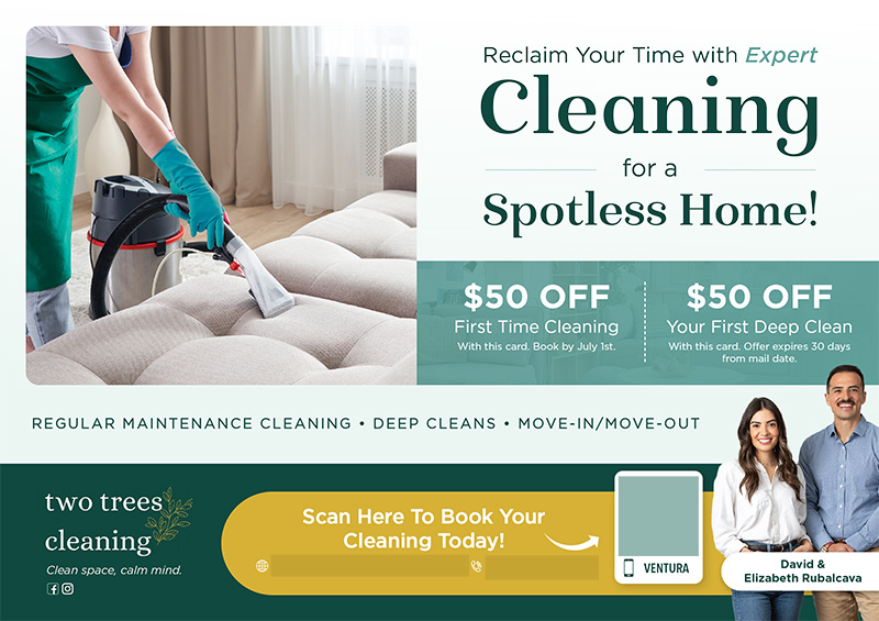 custom postcard design example